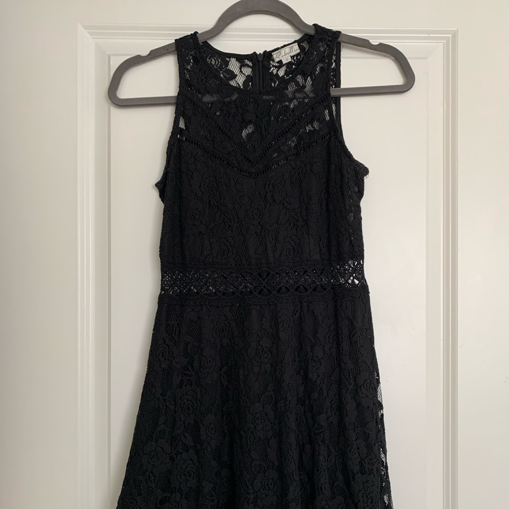 Little black LACE dress